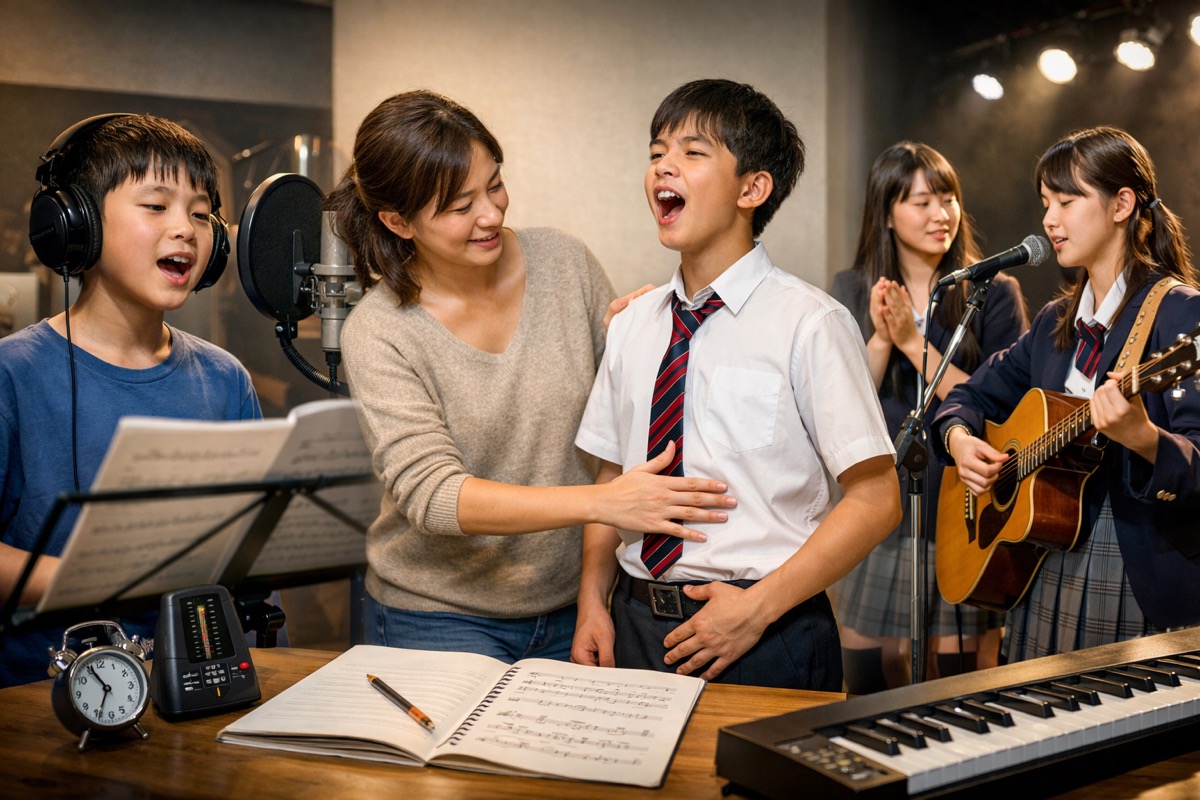ボイトレで効果はある？子どもの歌唱力・音域・表現力が変わる効果的なボイトレの方法を解説