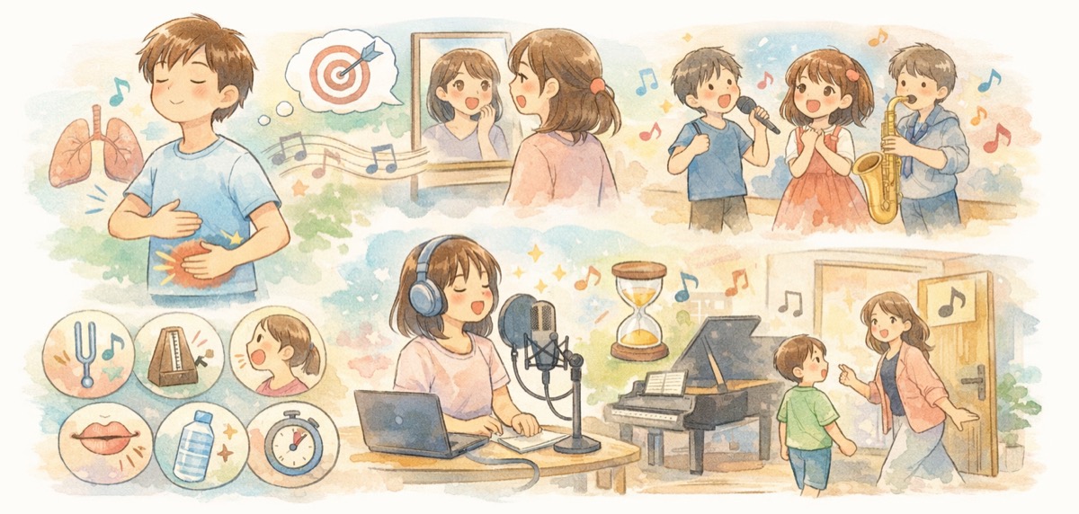 まとめ:ボイトレの練習メニューとは?効果が期待できる発声練習の方法を知りたい。