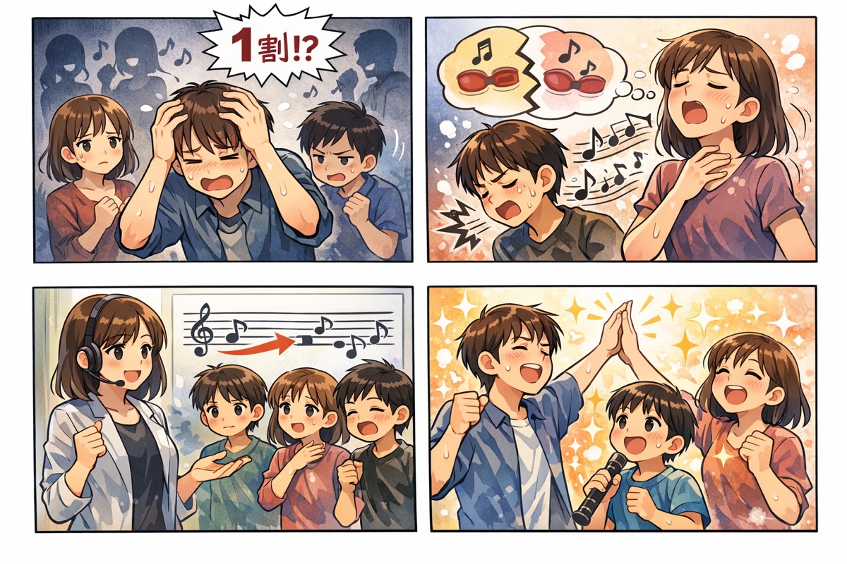 ミックスボイスができる人の割合は本当に１割？出せない原因と実践テクニック・練習方法を解説