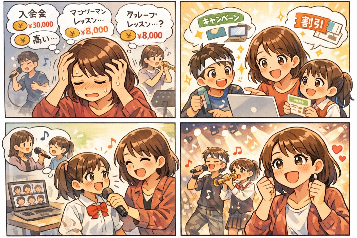 ボイトレ(ボイストレーニング)料金の平均と相場は？月謝・費用を抑えるコツを解説