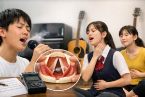 ミックスボイスがかすれる原因は息漏れ？声帯閉鎖を整えて綺麗な裏声を出す方法