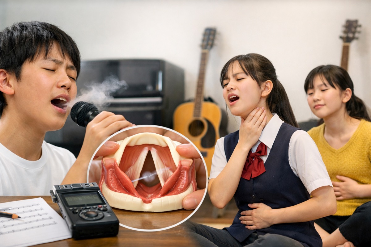 ミックスボイスがかすれる原因は息漏れ？声帯閉鎖を整えて綺麗な裏声を出す方法