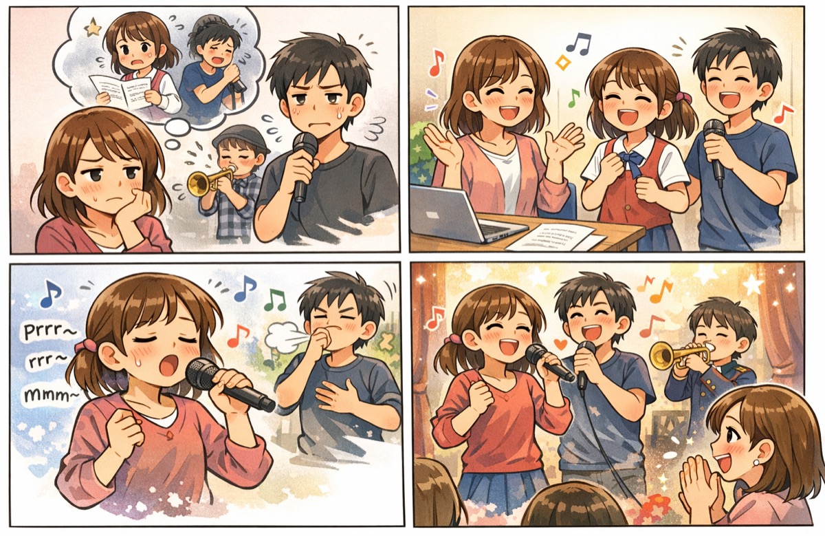 発声練習の歌の選び方とおすすめ曲一覧|ボイトレやり方と注意点を音高・音大卒が解説