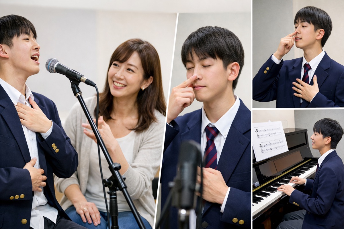 ミックスボイスを地声に近づけるコツとは？裏声との違いと声帯レベルの対処法を解説