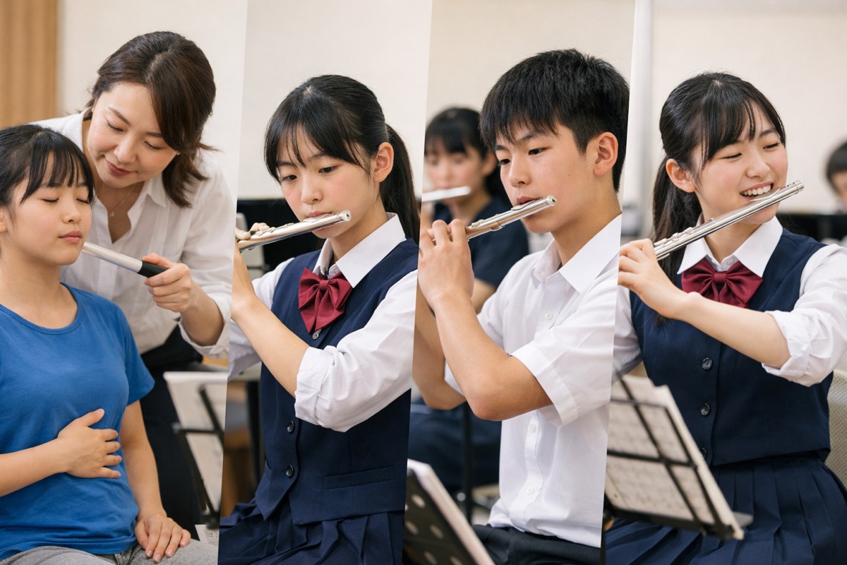 フルートのダブルタンギング練習法｜段階的に鍛えて速いフレーズを確実にものにする